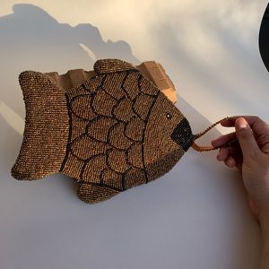 Goldfish Wristlet Purse / Small